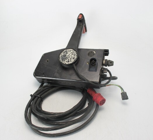 Johnson Evinrude OMC Side Mount Control Box 17FT Harness INCLUDES KEY FRESHWATER