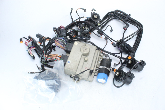 Evinrude Johnson 1999 FICHT ECU W/ Motor Cables & Fuel Injectors 175 HP 1 YR WTY