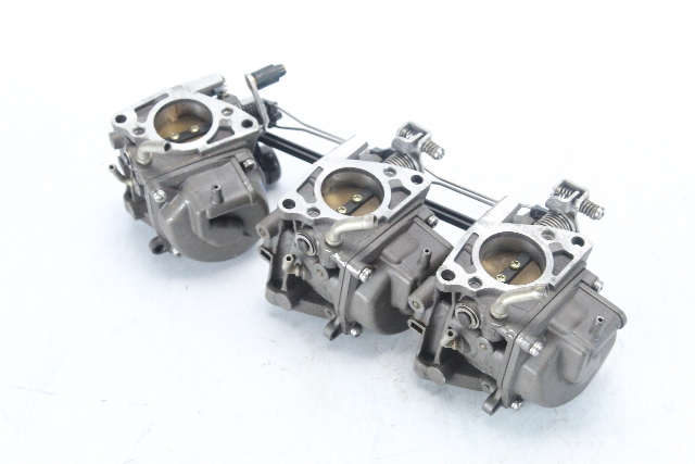 Honda 4 Stroke 1998 1999 2000 - 2003 Carburetor Set 50 HP FOR PARTS OR REPAIR