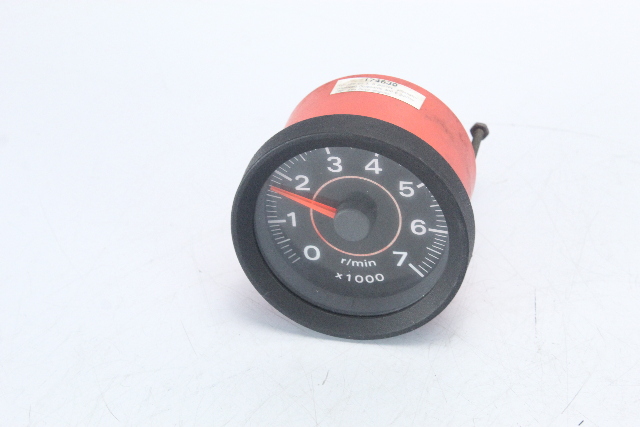 OMC Johnson Evinrude 1988  Sea Drive RPM Gauge Black Bezel 7000 RPM 5 & 6 Pulse