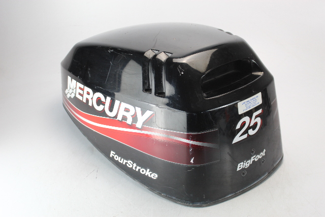 Mercury 1998 Hood Engine Cover Cowling  25 HP Bigfoot 4 Stroke 2 Cylinder CLEAN