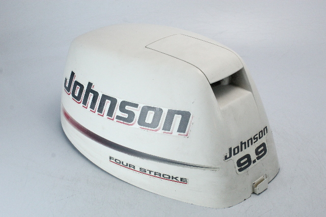 Johnson Evinrude BRP Upper Cowl Cowling Cover Engine Top Hood 9.9 15 HP 4 Stroke