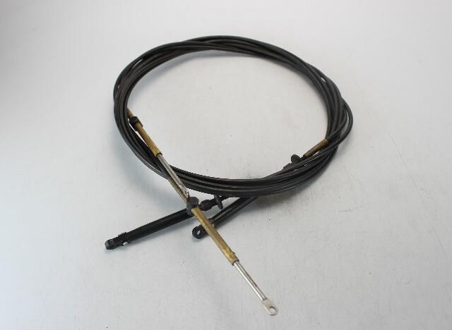 OMC Johnson Evinrude Throttle & Control Cable Set 15' Foot GOOD CONDITION