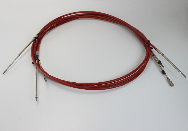 Morse Mercury Mercruiser Mariner Engine Throttle Control Cables - SET OF 2 - 9'