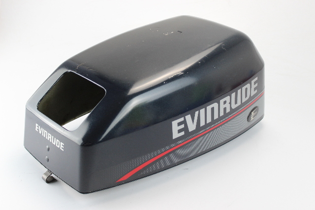 Evinrude Upper Top Hood Cowling Cover 9.9 HP GOOD CONDITION