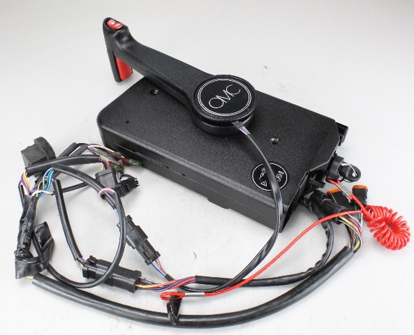 NEW OLD STOCK! 176380 OMC Side Mount Remote Control Box With Keys