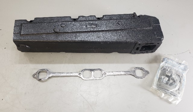 NEW TAKE OFF! 77235A8 Mercruiser 1977-1983 STBD Exhaust Manifold Kit 5.0 5.7L V8