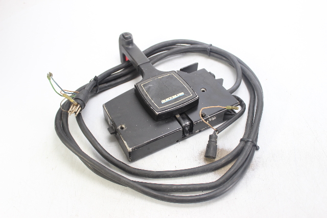 Mercury Quicksilver Side Mount Control Box With 15' Foot Cable 8 Pin Male Plug