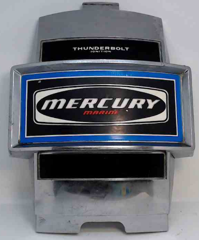 Mercury Front Cover Medallion circa 1973-1975 11" L X 9-1/8" W