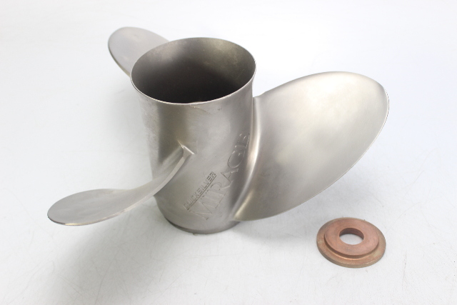 Quicksilver Mirage SST RH 15 1/4 X 19 Propeller 3 Blade Standard 6 MONTH HUB WTY
