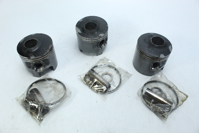 Mercury 2005 - 2010 Piston SET OF 3 W/Rings 200 225 250 HP V6 READY TO INSTALL