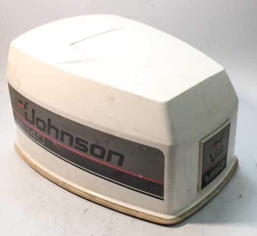 Johnson Evinrude VRO V4 Top Cowl Engine Cover Hood 140 HP GOOD CONDITION