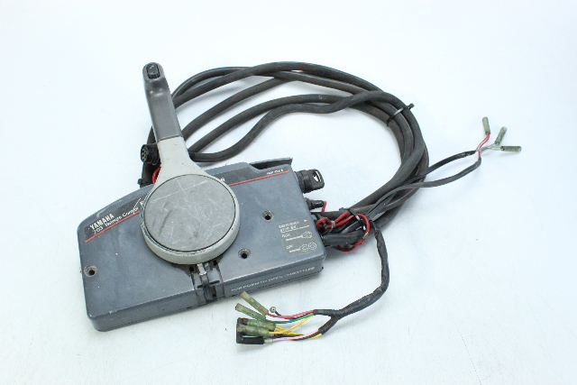 OEM Yamaha Side Mount Control Box W/ 16' Cables & Trim Switch KEY INCLUDED