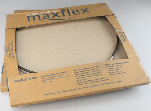 30509 Maxflex Throttle & Control Cable Set of 2 9' NEW OLD STOCK