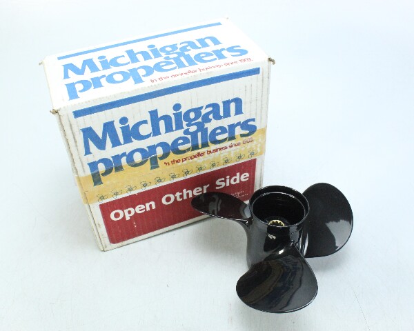 NEW Michigan 1976 & UP 9-7/8 X 10-1/2 Propeller 20 25 28 30HP 6 MTH HUB WARRANTY