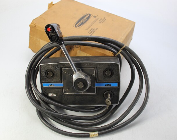 NEW OLD STOCK! OEM Mercury 1750 Model Side Mount Control Box W/ KEY 15' Cable