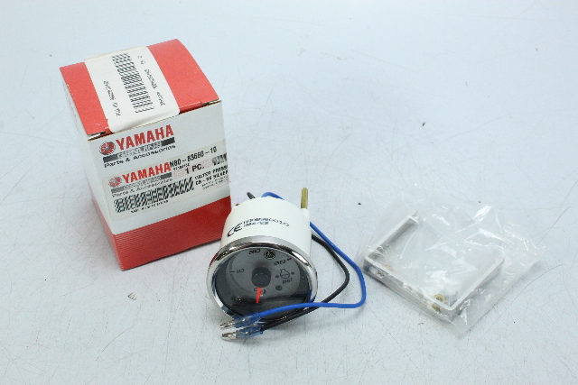 NEW IN BOX! OEM Yamaha CB - SS Analog Water Pressure Meter 2 Wire With Hardware