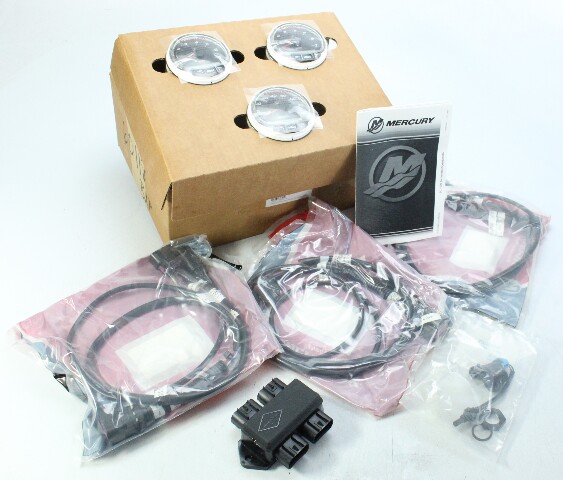 NEW IN BOX! OEM Mercury Marine Smart Tachometer & Speedometer W/ Harness Kit