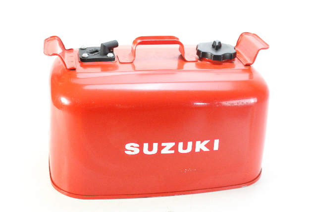 Vintage Suzuki Metal Outboard Portable Fuel Gas Tank 6 Gallon NOS