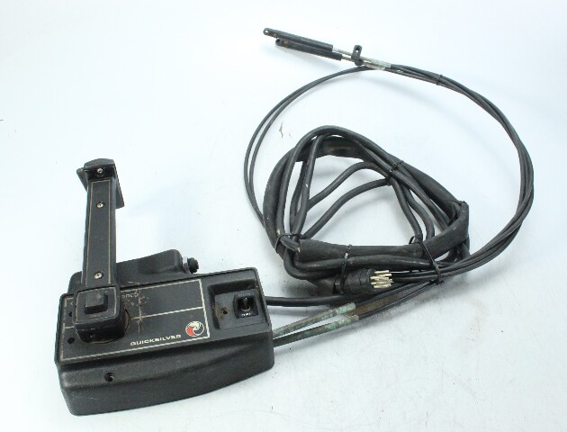 NEW OEM Quicksilver Mercury Side Mount Control Box W/ 16' Harness 8' Cables