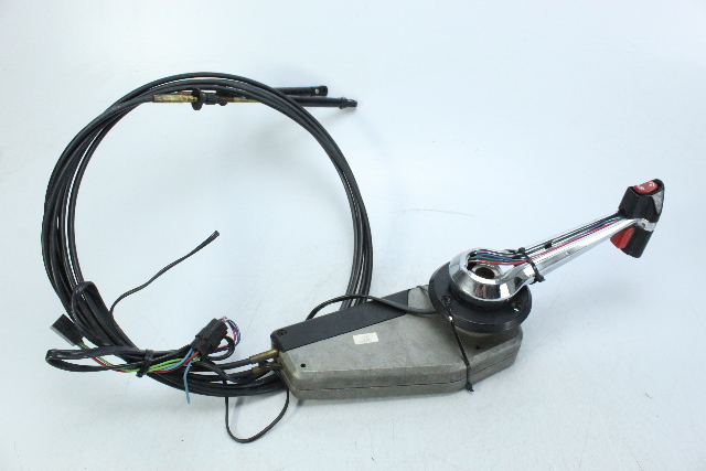 Johnson Evinrude OMC Binnacle Control Box W/ Trim Switch & 10 Ft Cables