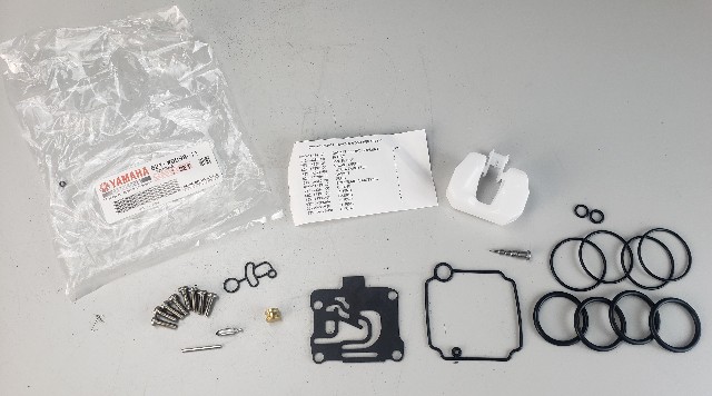 62Y-W0093-11-00 Yamaha 2001-2004 Carburetor Repair Kit 50 HP 4 stroke 4 cyl NEW!