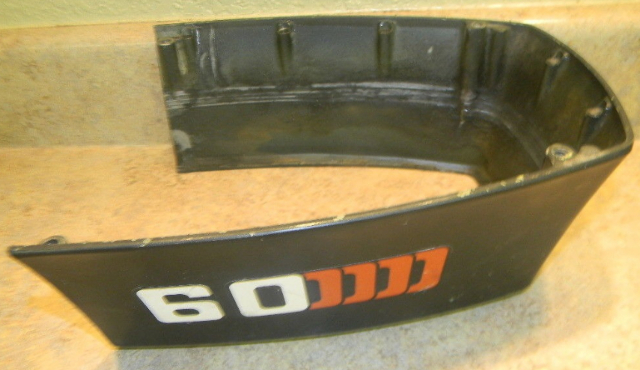 Mercury Mariner Trim Cover Apron Assembly 60 HP