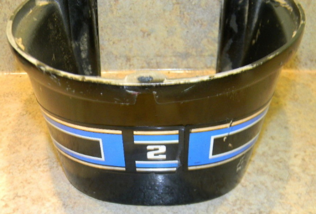 39301 Mercury 1970-1980 Trim Cover Apron Assembly 20 HP 2 Cylinder