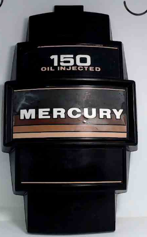 Mercury Front cover medallion V6 150 HP circa 1984-1985