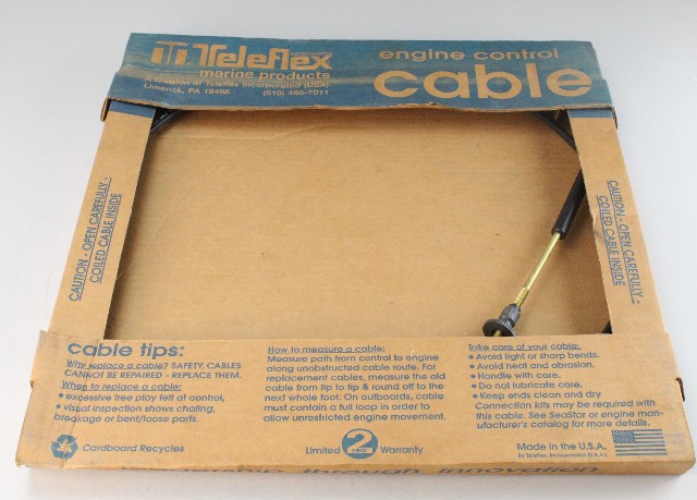 CC17006 Teleflex 400 Control Cable 6' NEW OLD STOCK