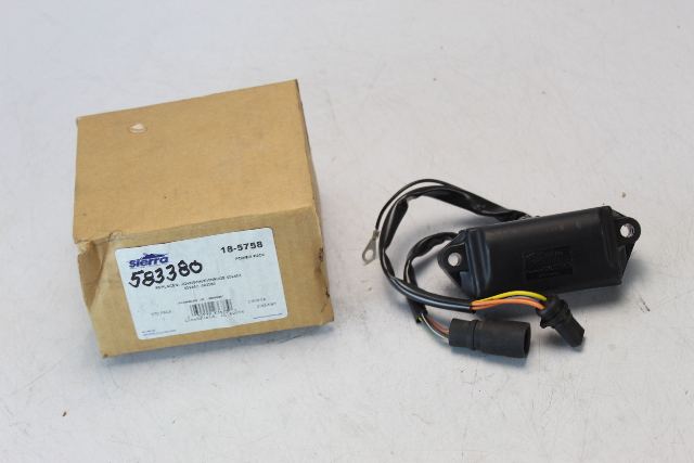 18-5758 Sierra for Johnson Evinrude QuickFit Power Pack Replaces 583380 NEW