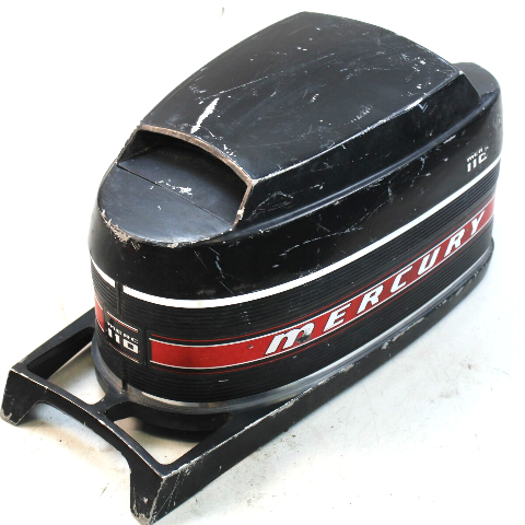 Mercury 110 Vintage Hood Cowl Cowling Cover 9.8 HP