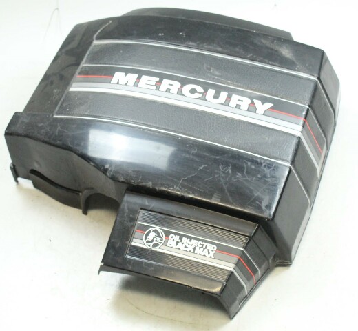 7620A4 Mercury 1979-88 Port side Clam Shell Cowling Black Max 135-220 HP