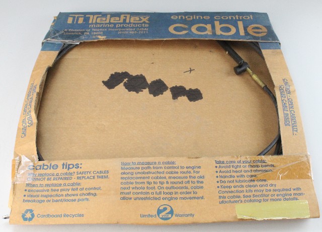 CC17916 Teleflex 600A Control Cable 16' NEW OLD STOCK