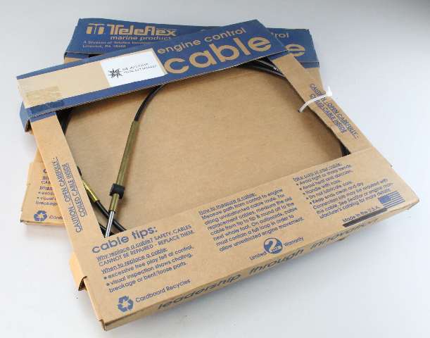 CC17913 Teleflex 600A Throttle & Control Cable Set of 2 13' NEW OLD STOCK