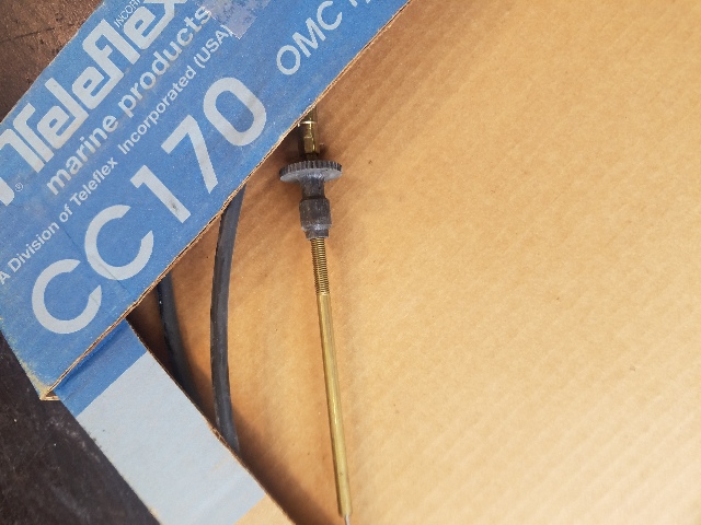 NEW OLD STOCK OMC Type Engine Control Cable Pre-1979 CC17010 10' TYPE 400