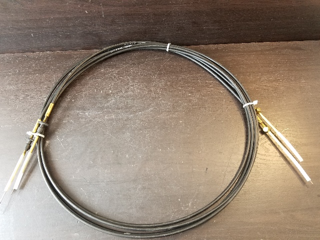 128-6 H OMC Johnson Evinrude Throttle & Control Cable 14'