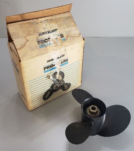 19638A40 Mercury 1988-2006 Propeller 2 Stroke 10.38 X 11 15 20 25 HP 2 cyl NOS!