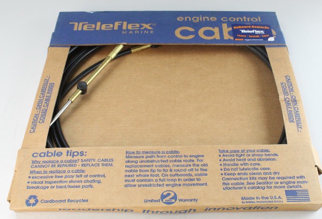 CCX17918 Teleflex Gen I Control Cable 18' NEW OLD STOCK