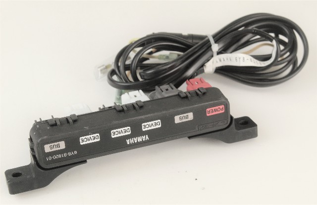 6Y8-83553-01-00 6Y8-81920-01-00 Yamaha 2006 & UP 8' Power Wire & Multi Hub NEW!