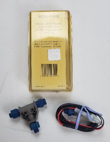 119-32 N2K-PWR LEI Accessories NMEA 2000 Power Cable with 5-Pin T-Connector NEW!