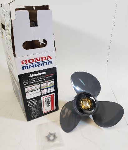 58130-ZW1-015AH Honda 1995 & UP ALUM Propeller 13-1/2 x 15 60 75 90 115+ HP NEW!