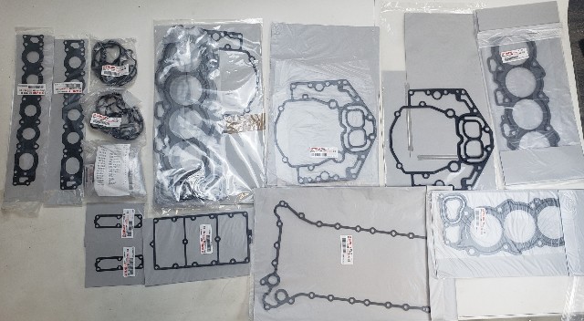 6AW-W0001-00-00 Yamaha 2006 & Up Powerhead Gasket Kit 300 350 HP NEW OLD STOCK!