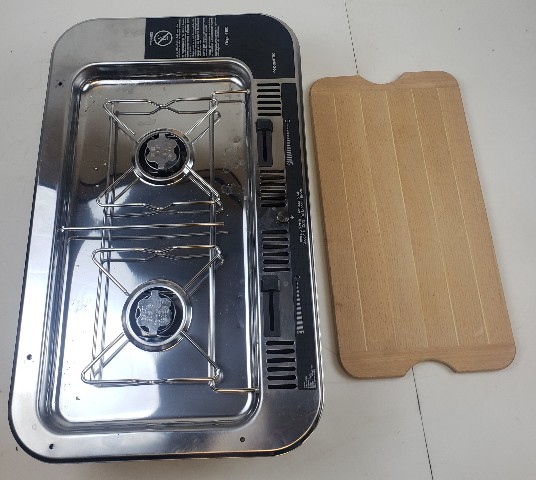 11-67994 Dometic ORIGO 4100 Double Burner Non-Pressurized Built In Alcohol Stove
