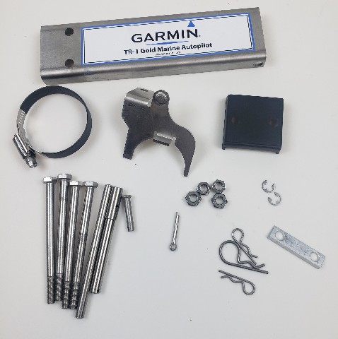 120-0071-00 Garmin Cylinder Bracket Kit For Mercury 15 & 20 Pro-Kicker NEW!