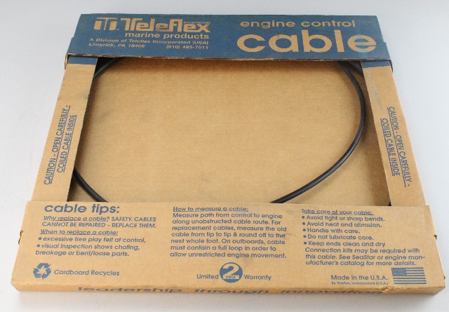 CC20509 Teleflex 479 Control Cable 9' NEW OLD STOCK