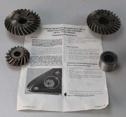 96084A4 Mercruiser 1978-1982 Gear Set R/MR/Alpha One New Old Stock!