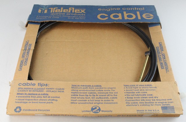 CC21019 Teleflex 630 Control Cable 19' NEW OLD STOCK