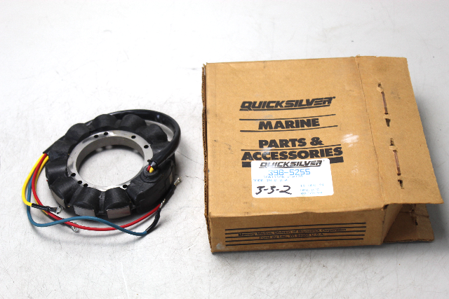 398-5255 Mercury 1972-1983 Mariner Stator 40 HP 2 Cylinder 1 YEAR WARRANTY