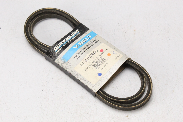 57-816295Q Mercury Mercruiser 1987-1997 V-Belt 4.3 5.0 5.7L NEW